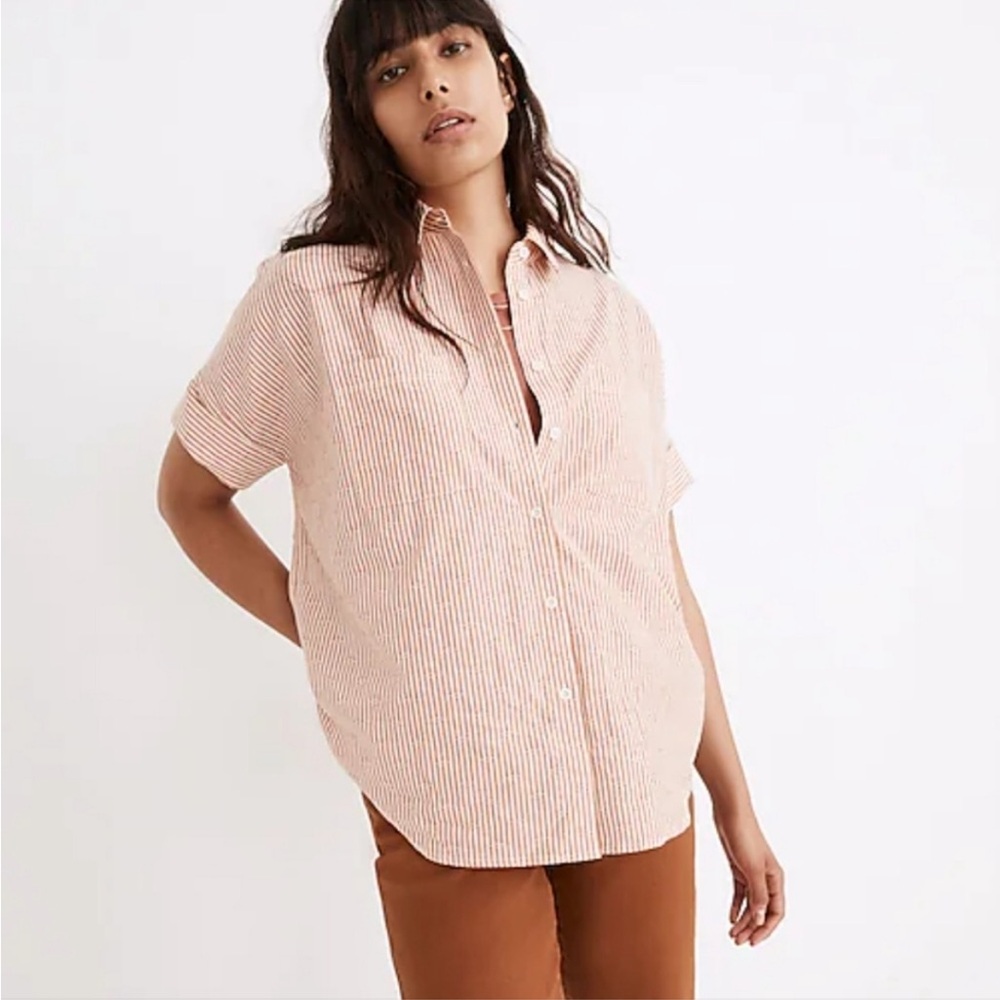 Madewell Courier top like new  Size L
